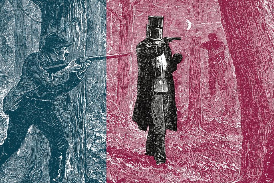 Szenen wie Diese, verbreitet als Illustration in den Zeitungen des Landes, schüren die Legende von Ned Kelly: Der Bandit – einfallsreich und mutig – tritt in einer selbst geschmiedeten Rüstung und wallendem Mantel den Ordnungshütern 1880 zum finalen Showdown entgegen. Die Darstellung entspricht sogar großteils den Ereignissen – dass dabei aber auch mehrere Menschen sterben, übersehen viele gern