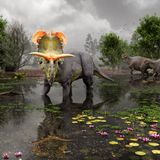 Lokiceratops rangiformis, eine neu entdeckte Dinosaurierart