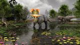Lokiceratops rangiformis, eine neu entdeckte Dinosaurierart