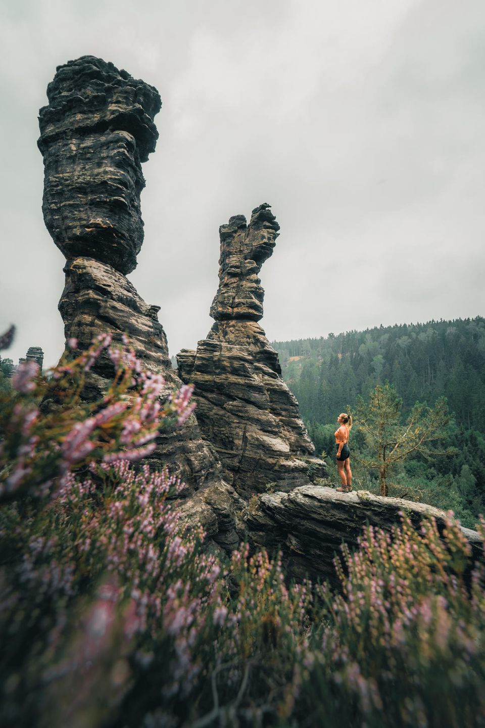 Zum Klettern: Felsformationen Im Elbsandsteingebirge - [GEO]