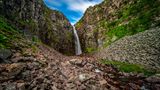 Schwedens höchster Wasserfall Njupeskär