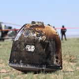 Die chinesische Sonde Chang'e-6 nach ihrer Landung auf der Erde