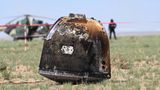 Die chinesische Sonde Chang'e-6 nach ihrer Landung auf der Erde
