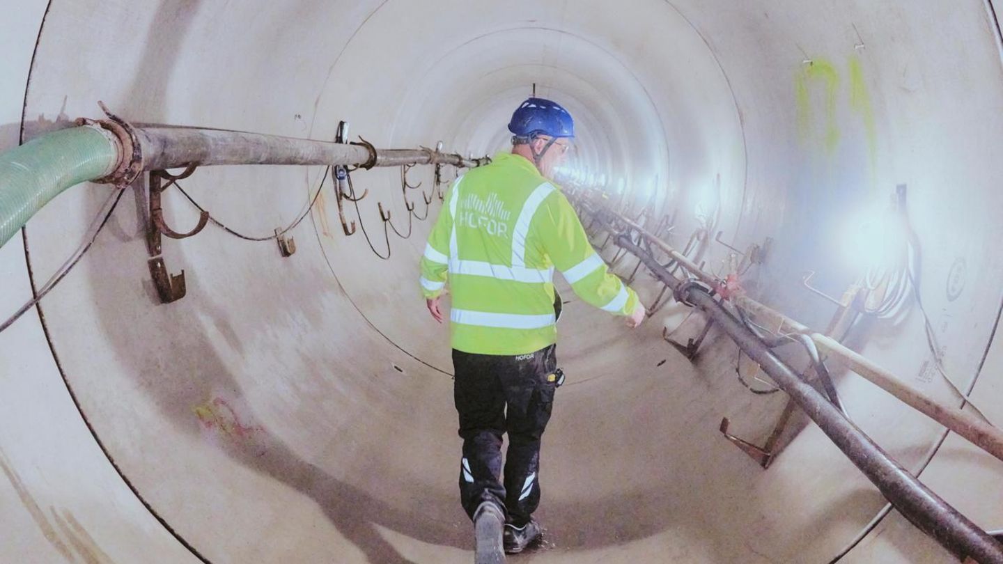 Als Reaktion auf extreme Regenfälle legte die Stadt Kopenhagen kilometerlange Tunnel an, die das Wasser zunächst zurückhalten und dann ins Meer oder in Kläranlagen leiten