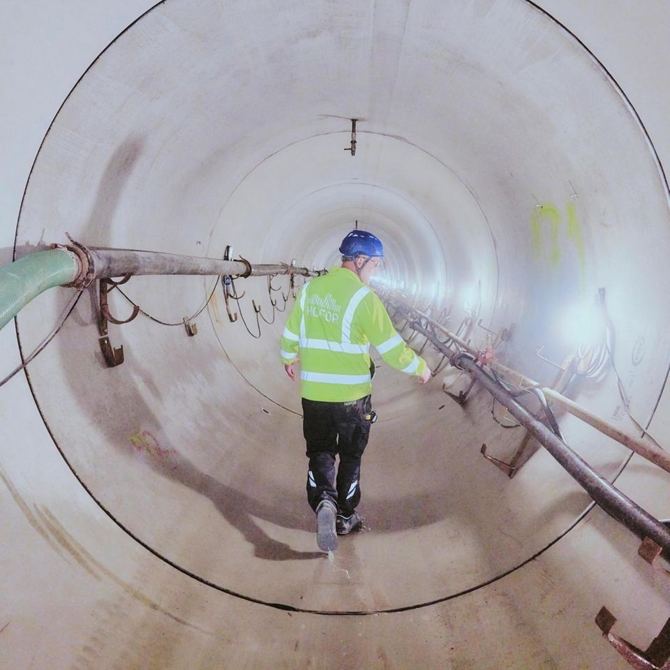 Als Reaktion auf extreme Regenfälle legte die Stadt Kopenhagen kilometerlange Tunnel an, die das Wasser zunächst zurückhalten und dann ins Meer oder in Kläranlagen leiten