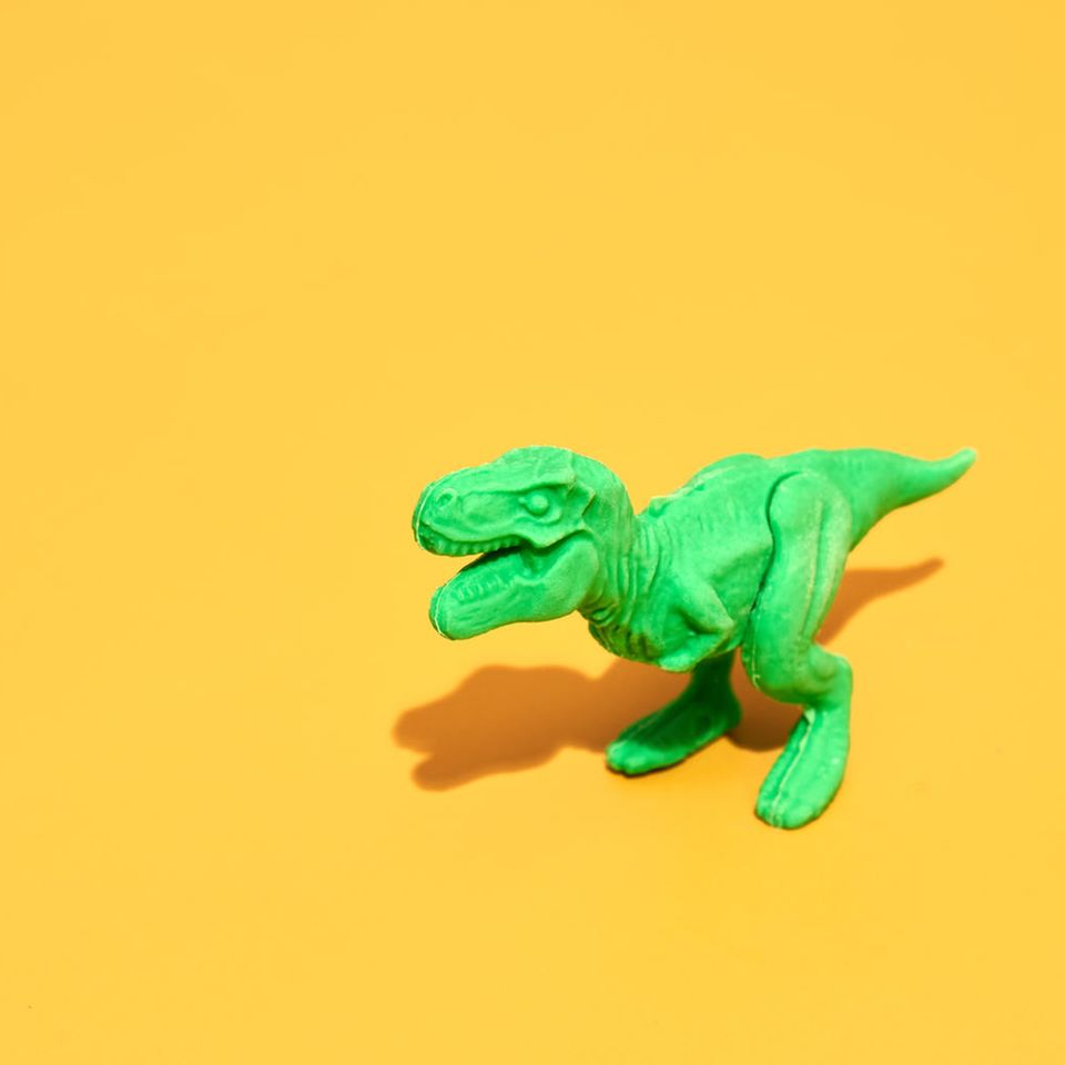 Manchen Menschen erscheinen ihre Gefühle wie ein Tyrannosaurus rex, der sich nicht besänftigen lassen will 