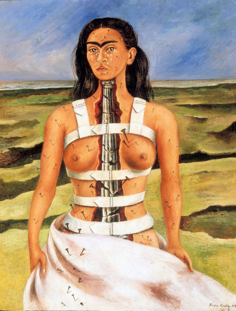 "Die gebrochene Säule“ 1944