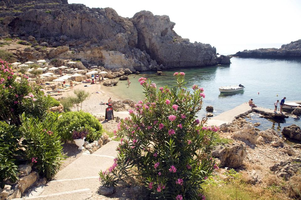 St Paul s Bucht, Agios Pavlos, Lindos, Rhodos