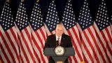 Dick Cheney hält eine Rede