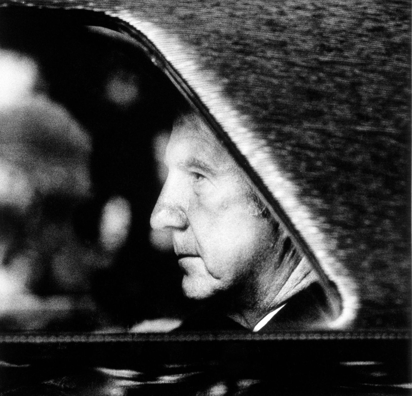 Spiro Agnew im Auto