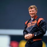 Dan Quayle im Baseball Stadion