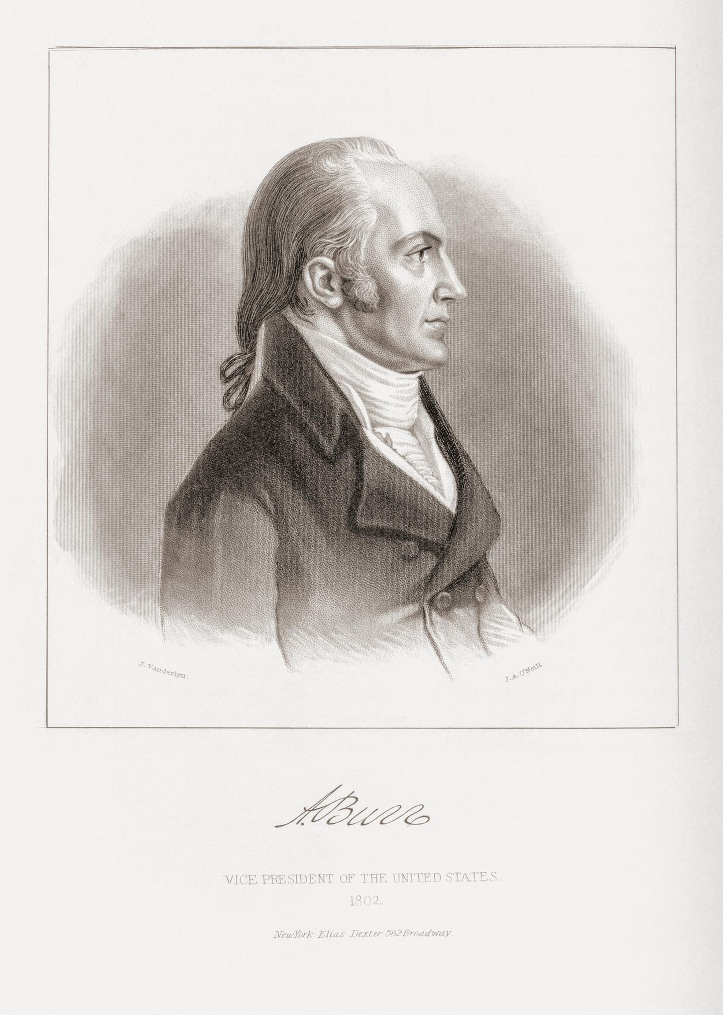 Aaron Burr Gravur