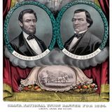 Wahlplakat Lincoln Johnson 1864