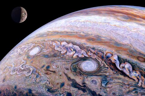 Jupiter und Io Montage