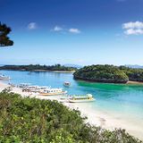 Bucht mit türkisem Wasser