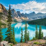 Bergpanorama mit See