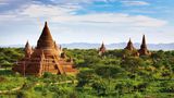 Buddhist pagodas. Bagan, Myanmar 