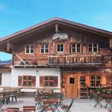 Kaiserschmarrn-Alm mit Terrasse