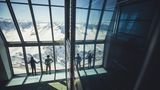 Ein Blick auf das Panorama von der Skipiste