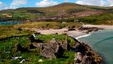 Klosterruine Derrydane Abbey und Derrynane Beach