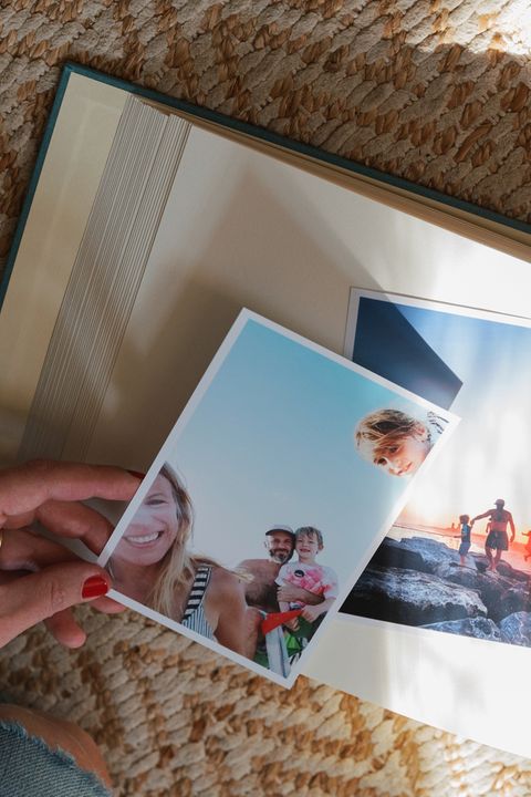 Blick in ein Fotoalbum