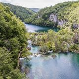 Plitvicer Seen in Kroatien