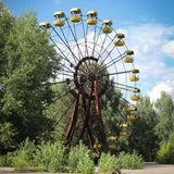 Riesenrad im verlassenen Vergnügungspark von Pripyat
