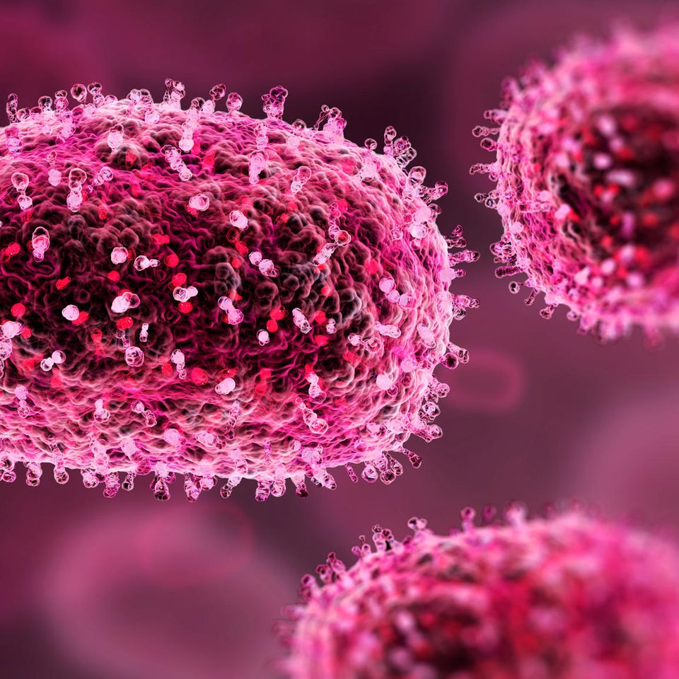 Animation des Mpox-Virus