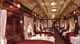 Der Speisewagen des Tren Al Andalus