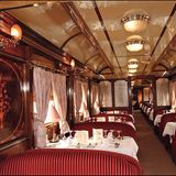 Der Speisewagen des Tren Al Andalus