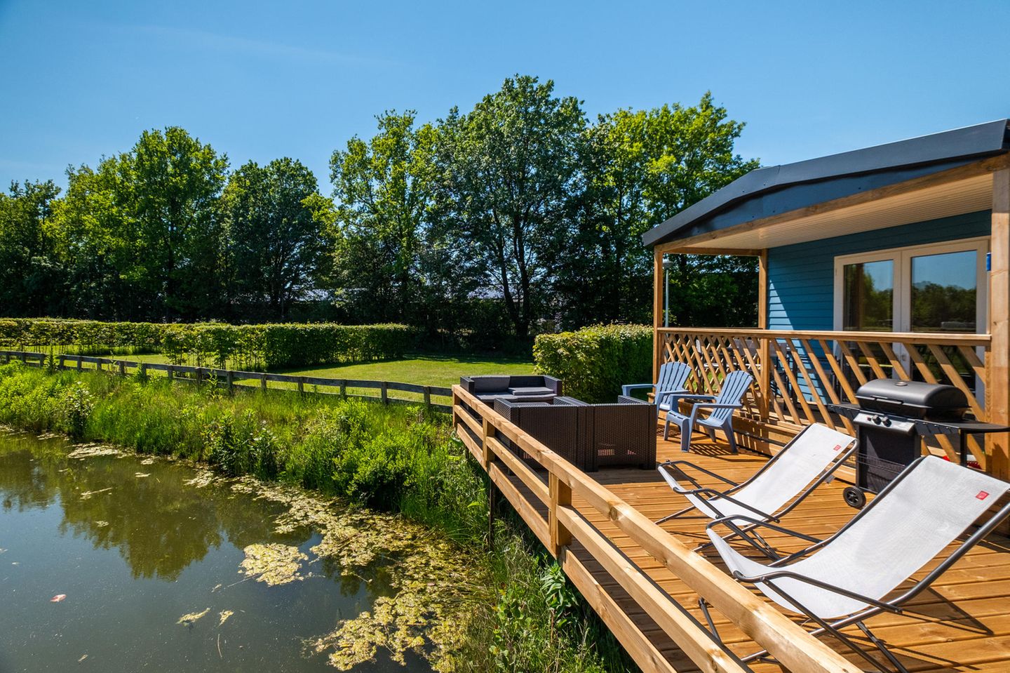 Häuser am See im Papillon Country Resort