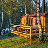 Holzhütte im Ferienparadies Natterer See