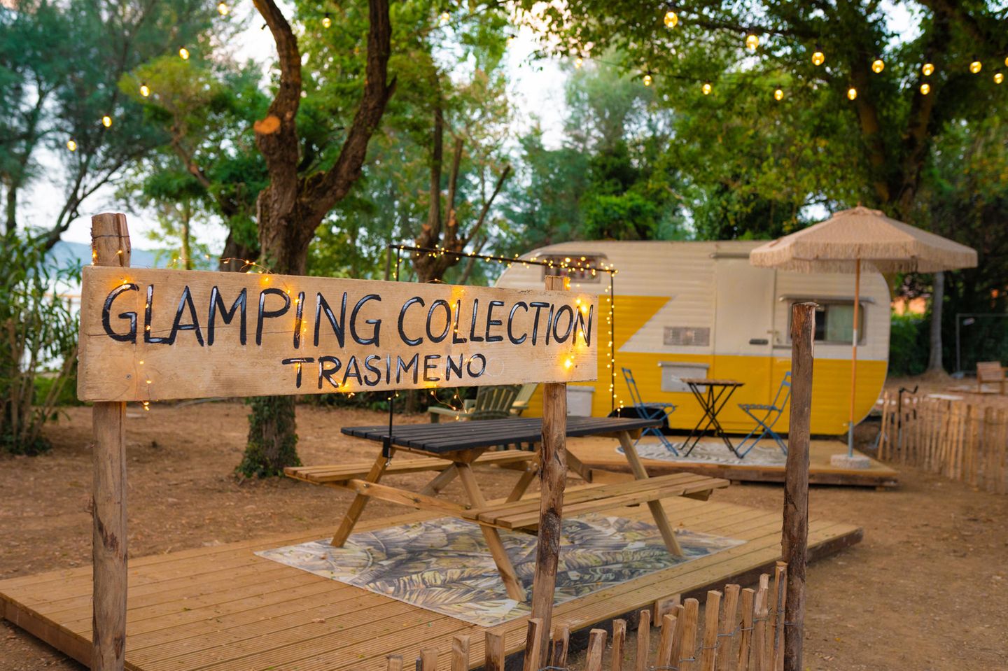 Glamping am Trasimenischen See