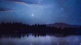 Nachhimmel über dem See Tekapo