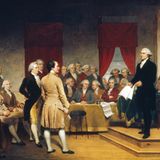 George Washington vor dem Verfassungskonvent