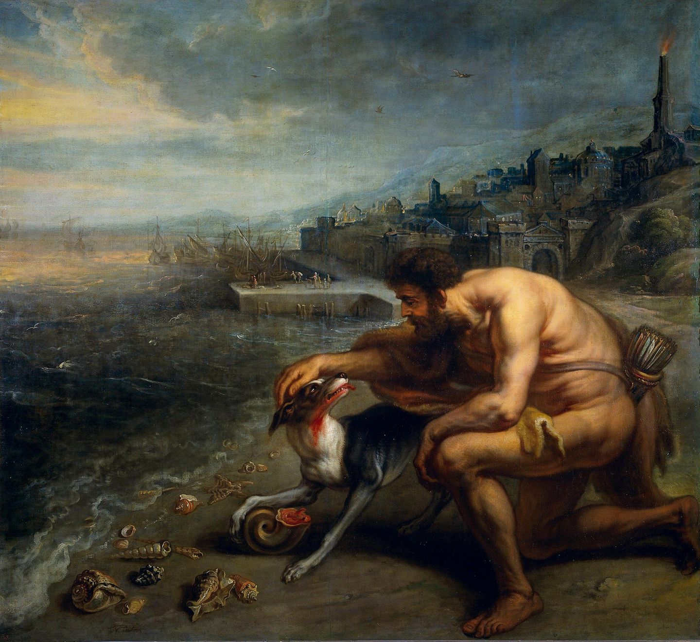 Purpur: versetzt, verdaut, vergoren Theodoor van Thulden / 'The Discovery of Purple