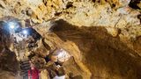 Europa, Deutschland, Baden-Wuerttemberg, Wuerttemberg, Schwaben, Schwaebische Alb, Albtaeler-Radweg, Laichingen, Laichinger Tiefenhoehle\u000AEngl.: Europe, Germany, Baden-Wuerttemberg, Swabia, Swabian Alb, Cave of Laichingen