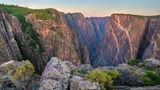 Ein blick auf der Black Canyon Schlucht