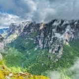 Ein Blick auf Vikos Schlucht