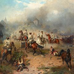 Kampf bei Kunersdorf (Gemälde von 1860)