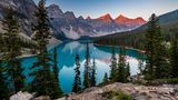 Ein Blick auf Banff-Nationalpark