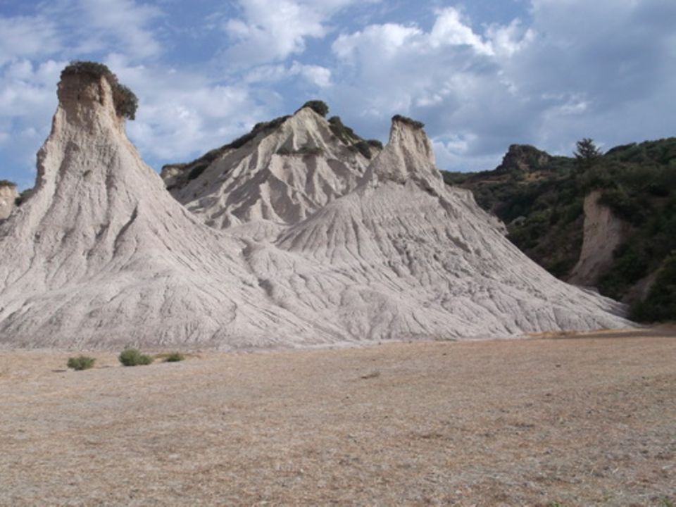 Meeressedimente mit zahlreichen Mikrofossilien