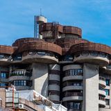 Türme des Torres Blancas in Madrid