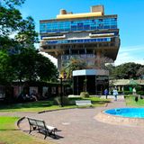 Aussenansicht der Nationalbibliothek der Republik Argentinien