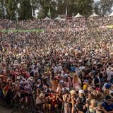 Vor der Bühne hatten wir einen exklusiven Kinderbereich eingerichtet. Denn: Ihr gehört nach vorn!