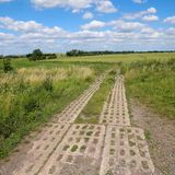 Blick auf den ehemaligen Kolonnenweg