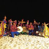 Sega-Tänzer am Strand von Mauritius