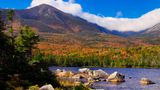 Sandy Stream Pond mit Mount Katahdin