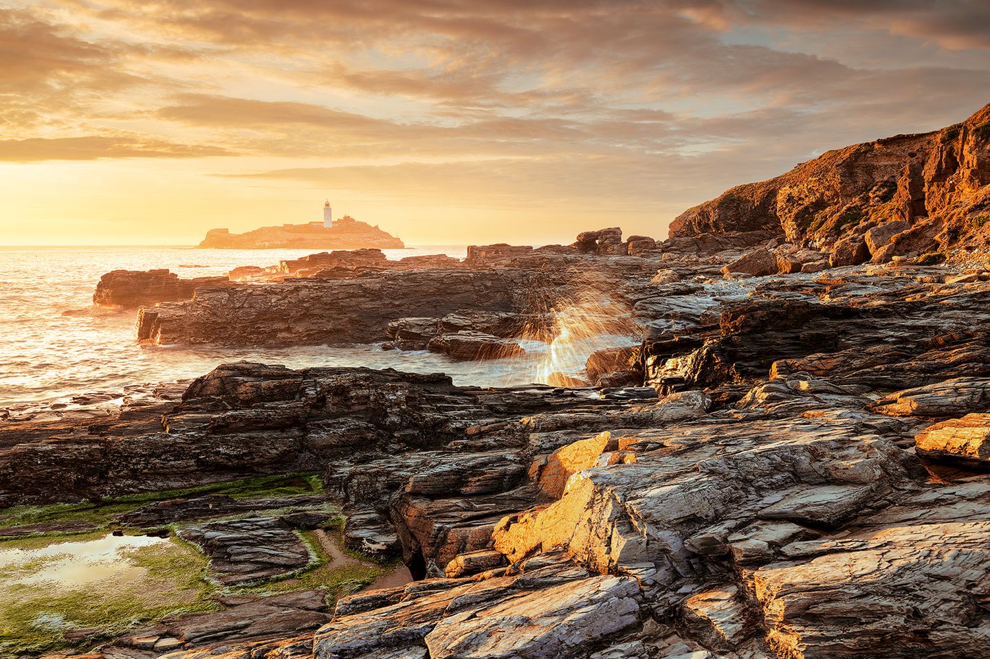 Godrevy Island, Großbritannien