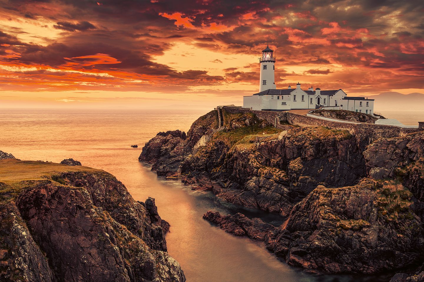 Leuchtturm, Fanad, Irland